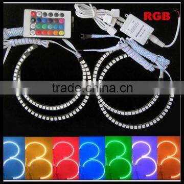 color changing angel eyes rgb led angel eyes colors for BMW E39 E38 E46 E36 LED angel eyes for bmw e60