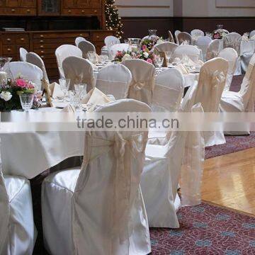 High Quality White Banquet Chair Cover