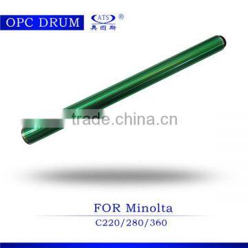 Copier spare part cmpatible opc drum C360 C280 C220 for Minolta made in china