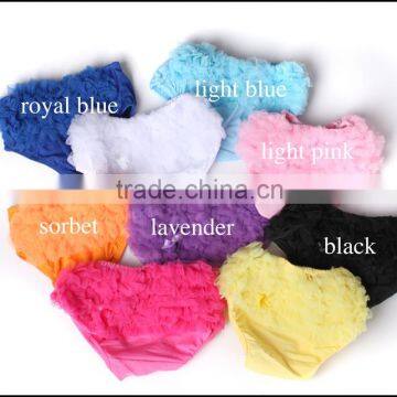 cotton baby bloomers chiffon ruffler baby bloomers