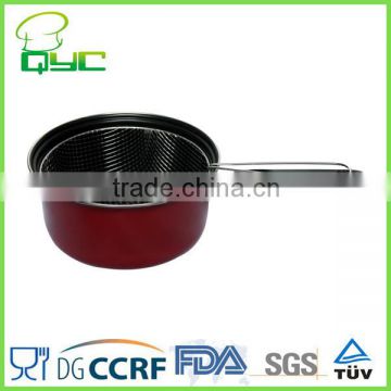 Non-Stick Metal Colorful Coating Deep Fry Pan