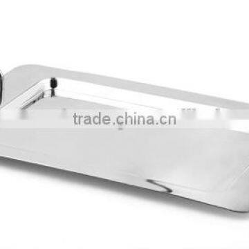 Tray W/Handles With Stainless Steel
