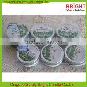 Customer Promotional Use Beautiful Decorative Discount Metal Jar Candles