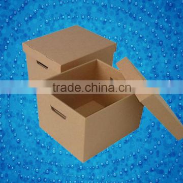 Brown carton box, corrugated shipping box