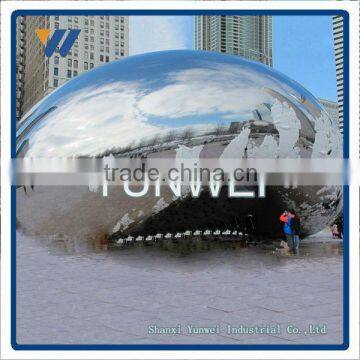 Outdoor Decorative Stainless Steel Sheet Metal Sphere