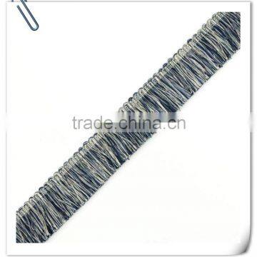 Decorative Rayon Brush Trim Fringe Used For Pillow 2016