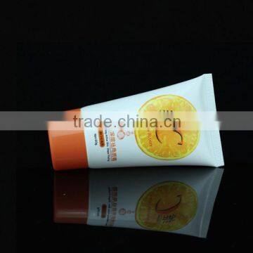 beautiful plastic cosmetic tube for hair shampoo lotion cream packaging