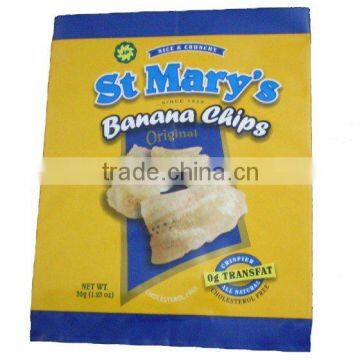 Plastic Banana Chips Bag