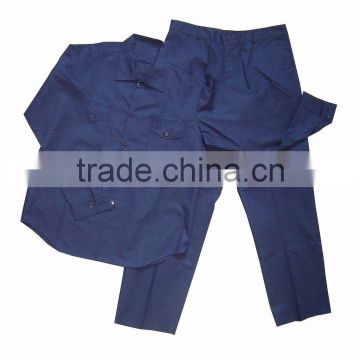 Middle East Dark Blue long sleeve suits safety workwear