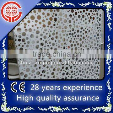 Numerical control perforated decorative metal square ceilings