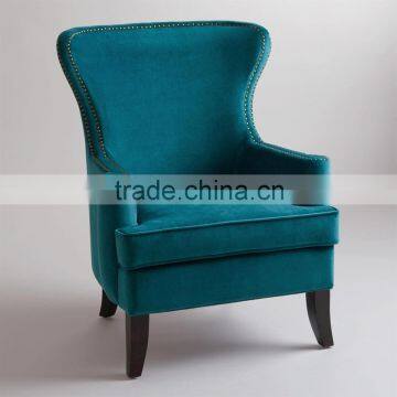 Modern french design elegant fabric armchair YB70138