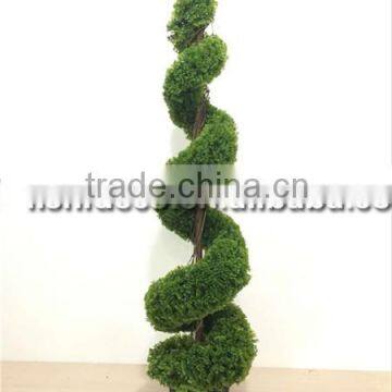 48'' height artificial topiary spiral cypress tree