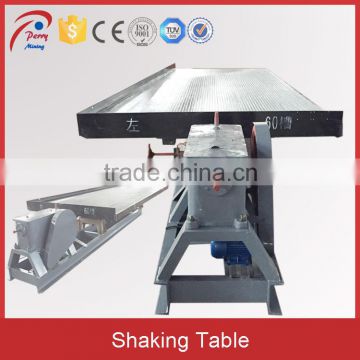 >95% Recovery Rate Ores Gravity Shaking Table Concentrator