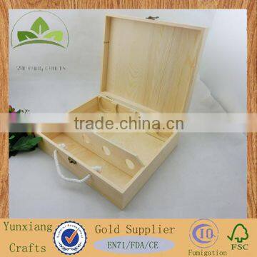 Customized wooden box wooden wine case