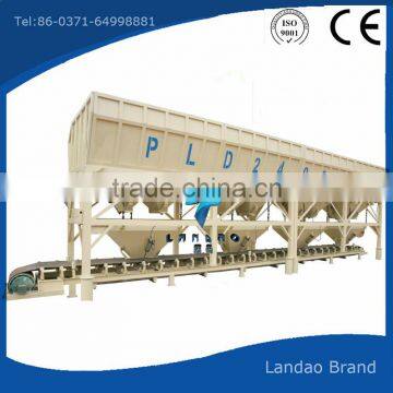 computer control aggregate batching machine Automatic concrete batching machine PLD2400 supplier