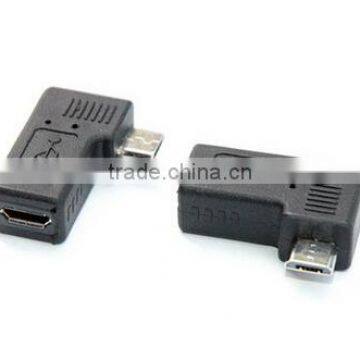 right angle micro usb male to micro usb 5pin female adapter cabletolink top quality