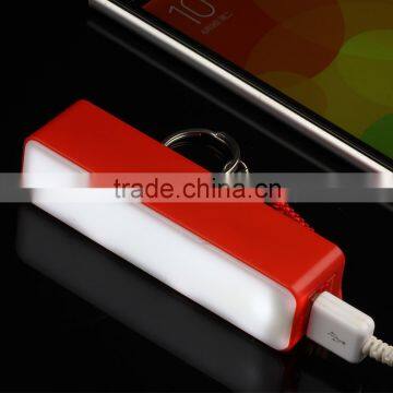 Low price fashionable USB min smart power bank charger with charging cable