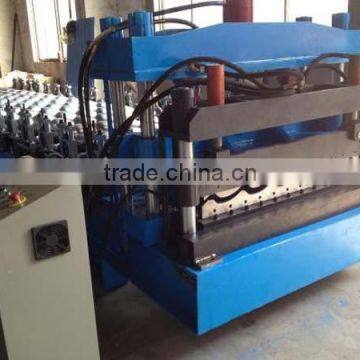 High Quality Steel Roof Tile Making Machinery / Glazed Roof Tile Roll Forming Machine For Sale