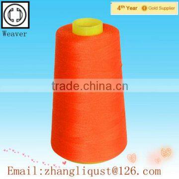 40s2 polyester sewing thread on plastic tube