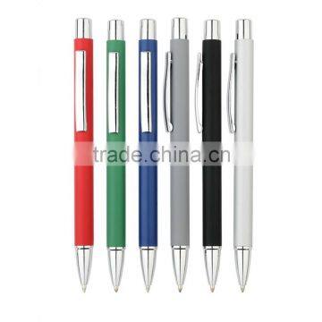 promotional items office luxery all kinds of color metal ball pen