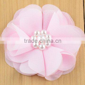 top quality hair accessories pearl diamond flower with hairpin in store