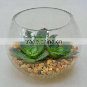 Goods From China New Design Artificial Plant Round Terrarium