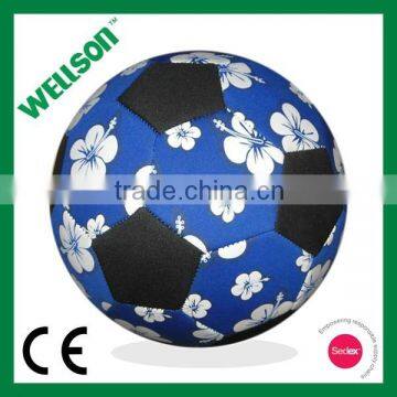 Softly beach playing neoprene soccer ball