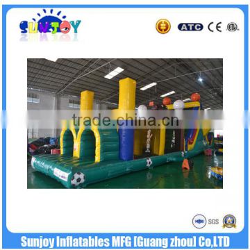 SUNJOY 2016 new designed inflatables obstacle, commercial inflatable obstacle course, obstacle games for sale