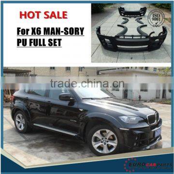 NEW hot sell X6 E71 MAN-SORYbody kit for X6 E71 M` style 09~ PU material