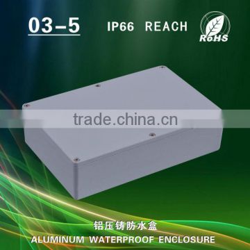 IP66 waterproof junction box aluminum enclosure