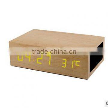 Bluetooth Speaker Square Wooden Bluetooth Speaker With Bass photo-2