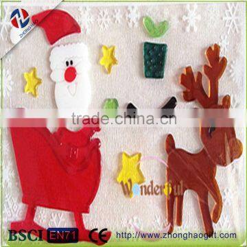wholesale window sticker glass sticker jelly gel sticker