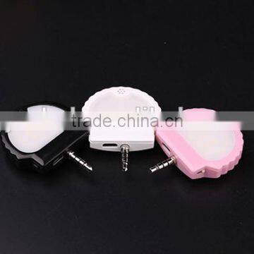 Best Design Non-slip Speech Recognition Led Selfie Flash Light Self-timer Lamp Mobile Phone Voice Control Switch Timer Led Light photo-5