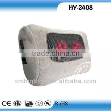 Kneading and heating massage cushion