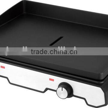 Two Independent Temperature Controls Home BBQ Electric Plancha Grill Maker Machine photo-3