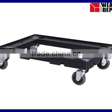 D5737/145 Plastic Material Handling Trolley with 4 wheels