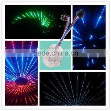 26mm Led Pixel Light With 3 Leds RGB for Amusement Rides Dmx Led Pixel Light 12v photo-2