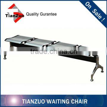 Chrome Public Seating Bench with Warranty