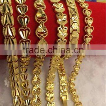 fashion jewelrychain/gold plated casting jewelry chain for gift