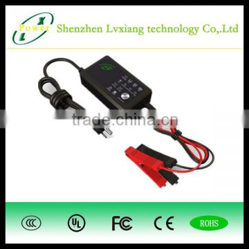 6V 12V 2A 4A 6A AC input DC output lead acid battery charger