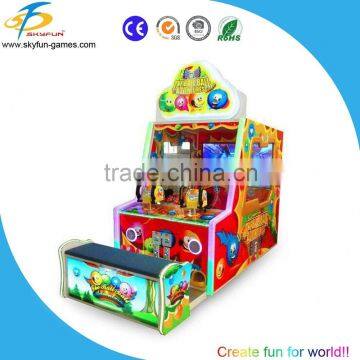 Newest design shooting target simulator ball shooting arcade game machine