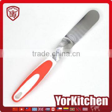 100% Food Grade New design TPR handle cheese icing cream spatula