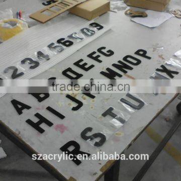 acrylic sign letter laser decorate letter