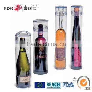 Manufacture PP PE PVC Round Blow Moulding Telescopic Plastic Clear Pvc Tube Packaging for Cylinder Goods photo-5