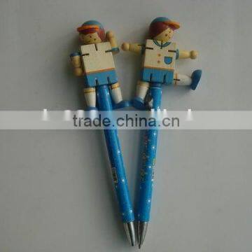 promotional wooden student fancy pen made in china