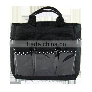 Foldable Girl Cosmetic Jewelry Roll UP Bag, Cheap Easy Travel Roll up Bag