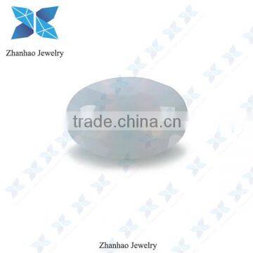 flawless cheap price oval opal blue l nano gemstone