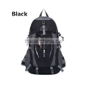 Top quality black outdoor products backpack for hikers