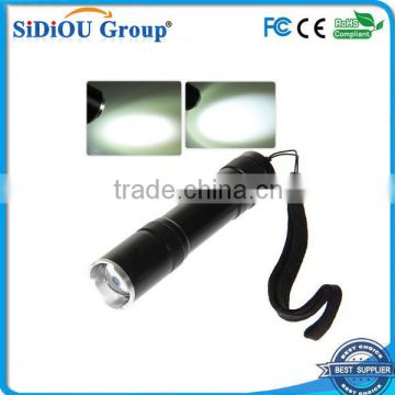 mini aluminum led flashlight torch