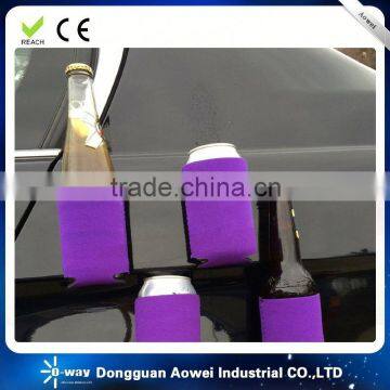 insulated can cooler with magnet fridge